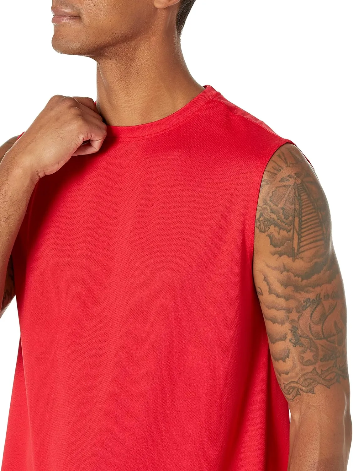 Amazon Essentials Men's Active Performance Tech Muscle Tank, Pack of 2