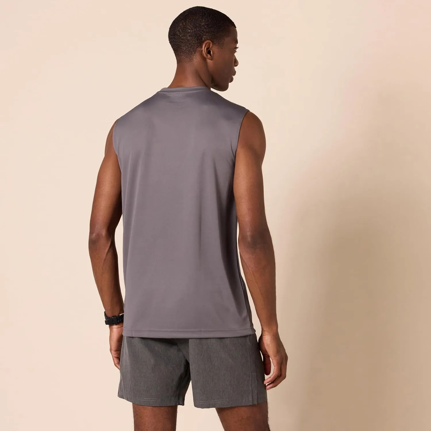 Amazon Essentials Men's Active Performance Tech Muscle Tank, Pack of 2
