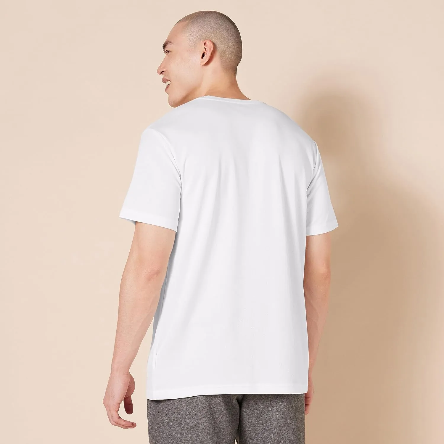 Amazon Essentials T-Shirts for Men, Active Performance Tech, Available in Big & Tall, Pack of 2