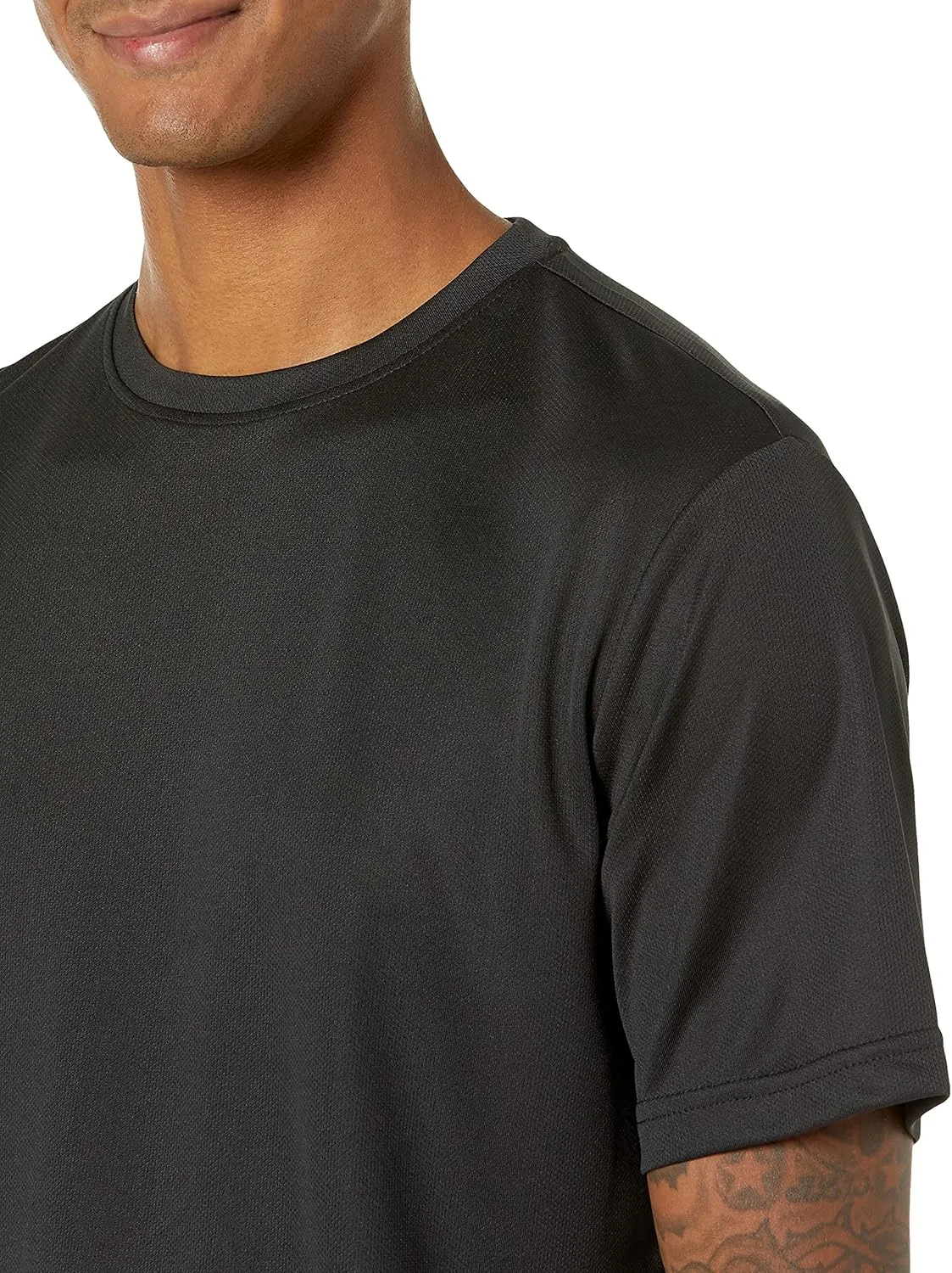 Amazon Essentials T-Shirts for Men, Active Performance Tech, Available in Big & Tall, Pack of 2