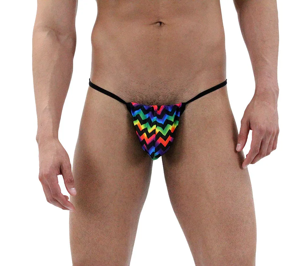 Arcoiris Geometric Print Men's G-String