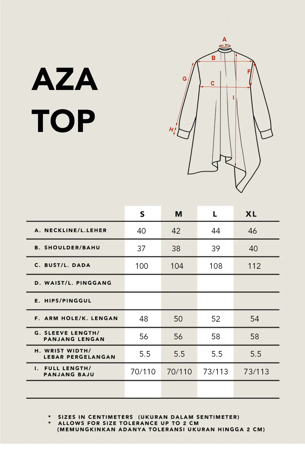 AZA TOP BLACK