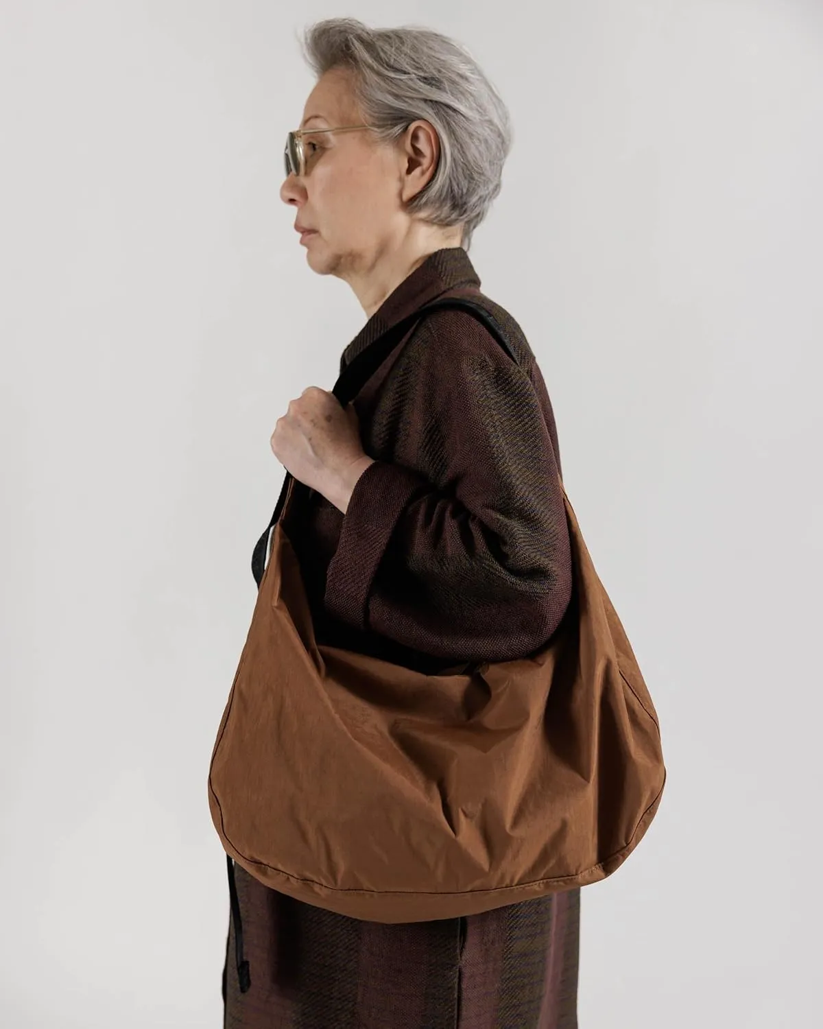 BAGGU Large Nylon Crescent Bag