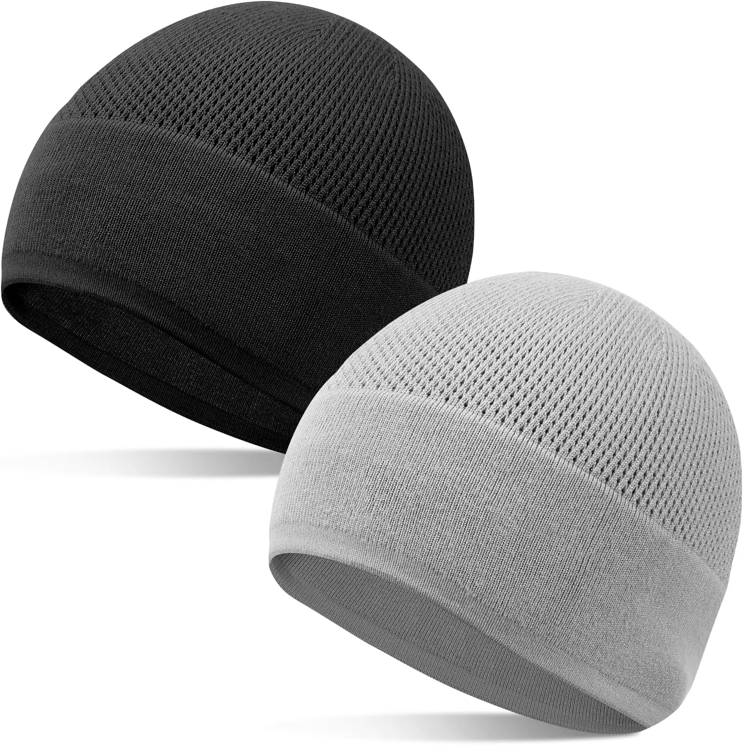 Bamboo Lightweight Skull Cap Beanie Hat for Men Women, Soft and Comfy Sleep Cap Watch Hat