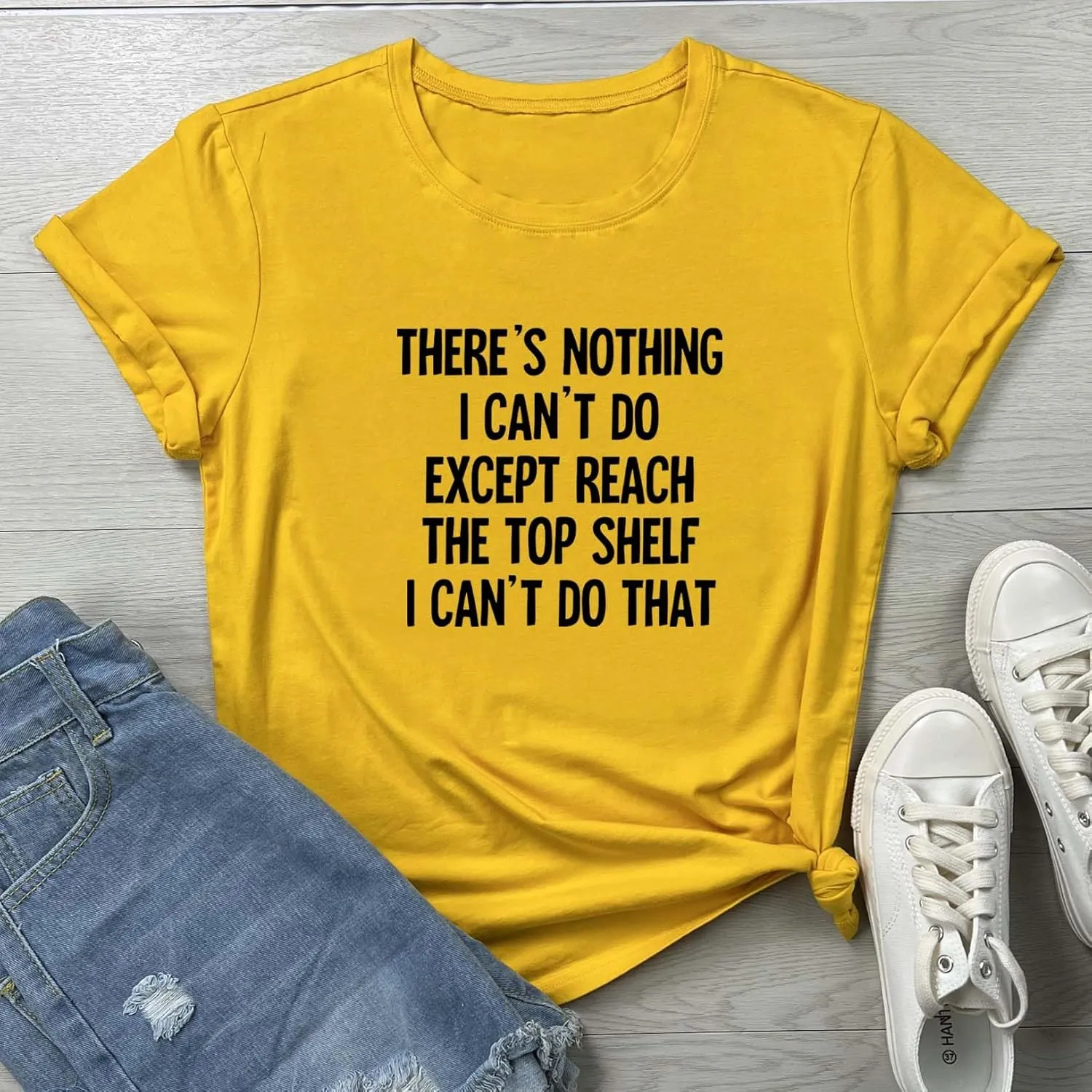 BLACKOO Women There's Nothing Funny Tshirts Graphic Cute Tees