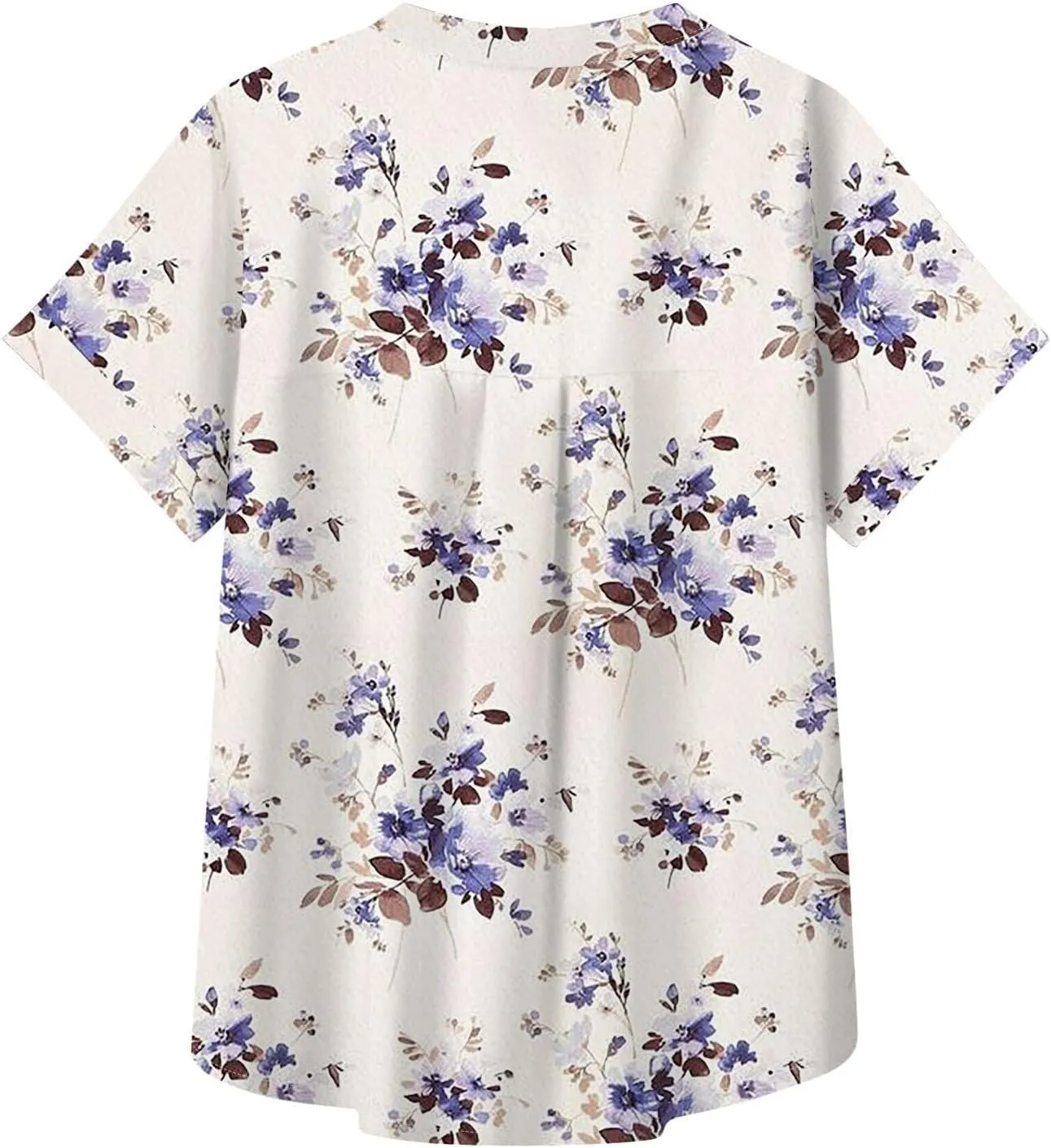 Button Down Shirts Linen Tops for Women Solid Color Shirt Long Sleeve Button Down Loose Fit Vacation Beach