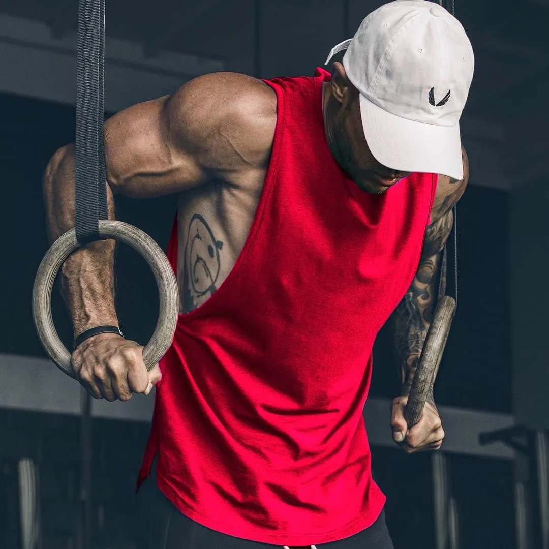 COOFANDY Men Workout Tank Top Gym Bodybuilding Sleeveless Muscle T Shirts Cut Off Shirts