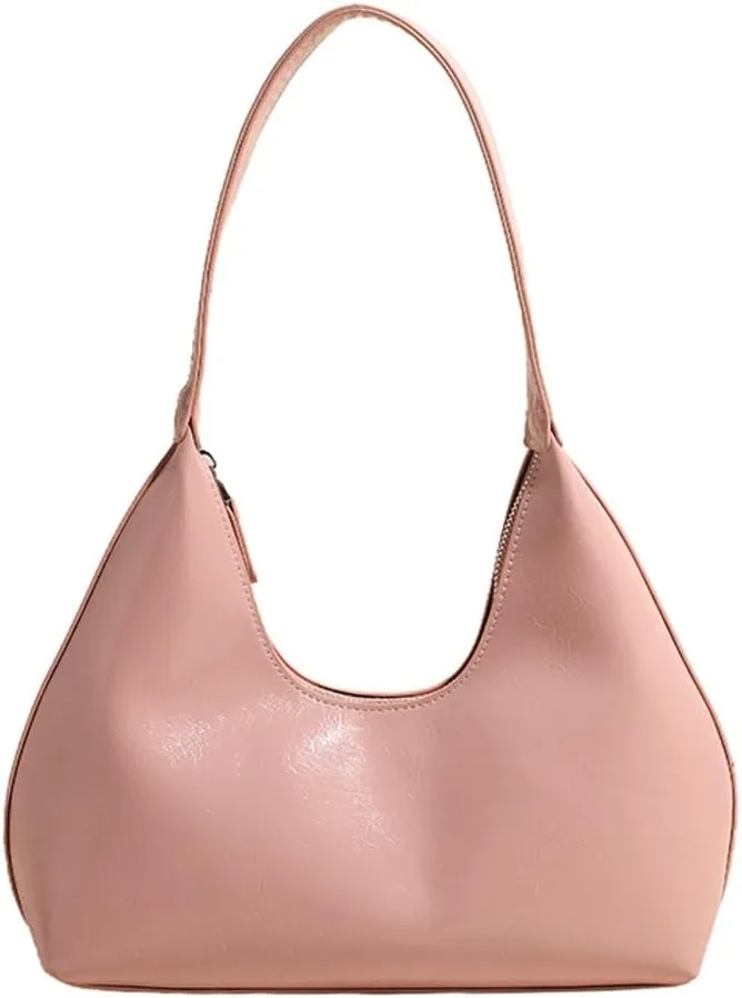 Crescent Bag Hand Bags for Women 2025 Cute Hobo Bag Dumpling Bag PU Leather Shoulder Bag Underarm Purses for Women Trendy