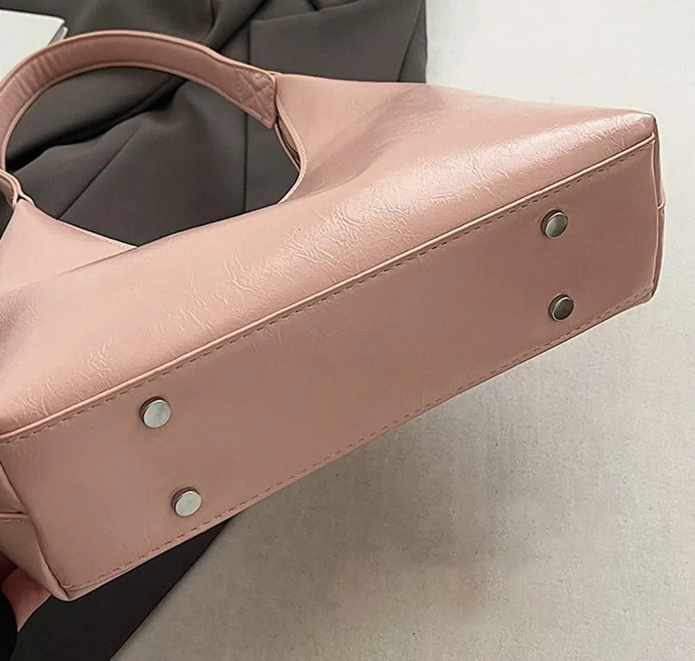 Crescent Bag Hand Bags for Women 2025 Cute Hobo Bag Dumpling Bag PU Leather Shoulder Bag Underarm Purses for Women Trendy