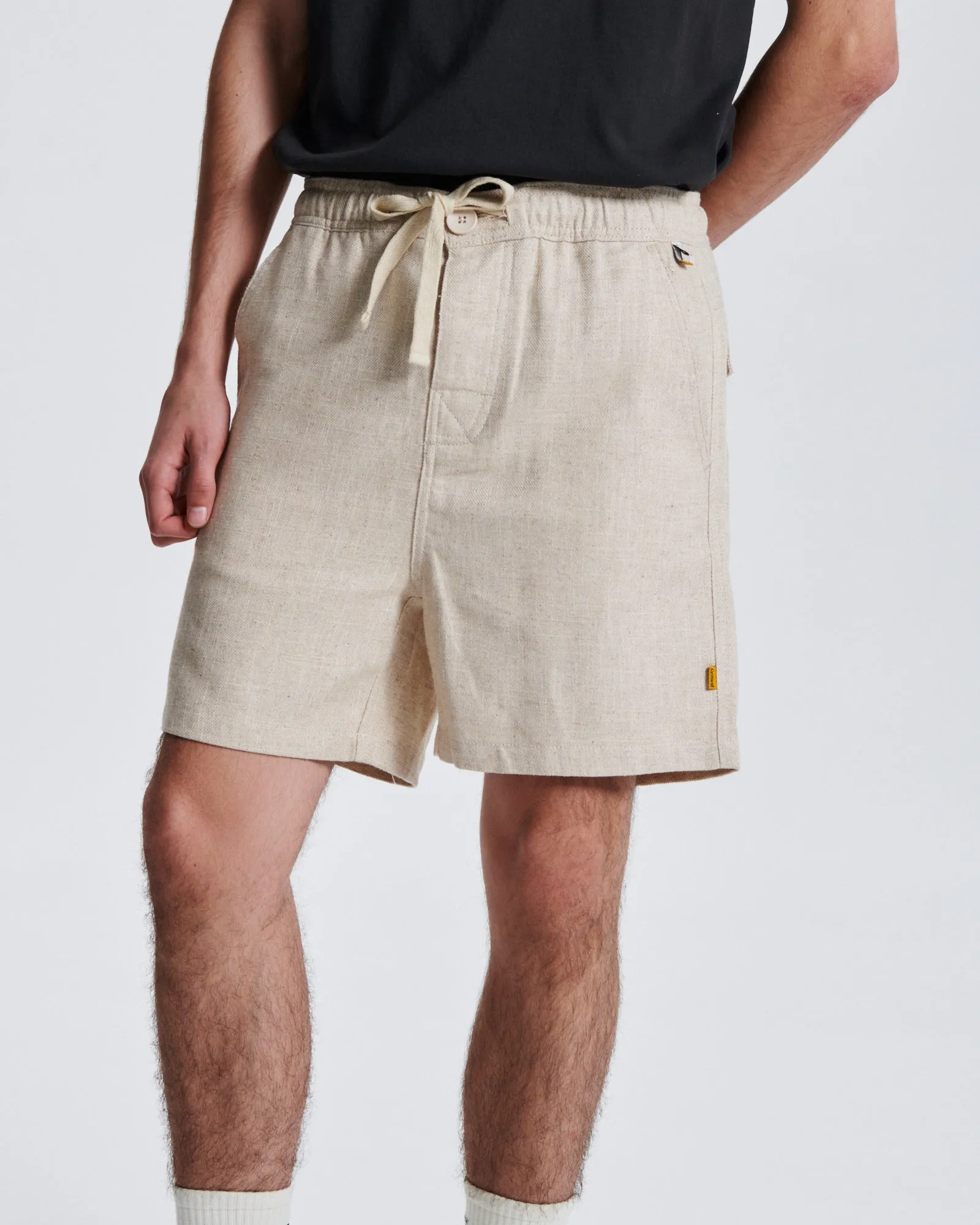 Cruiser Linen Short - Ecru