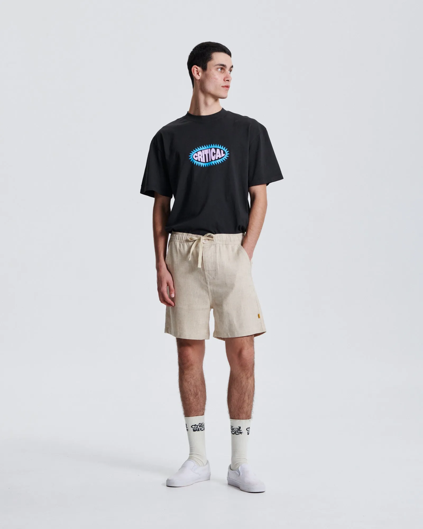 Cruiser Linen Short - Ecru