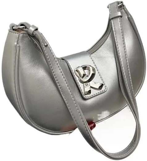 Cute Hobo Tote Handbag Mini Clutch Purse 2025 Crescent Bag Y2K Purse Shoulder Bags for Women