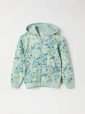 Ditsy Floral Print Kids Hoodie