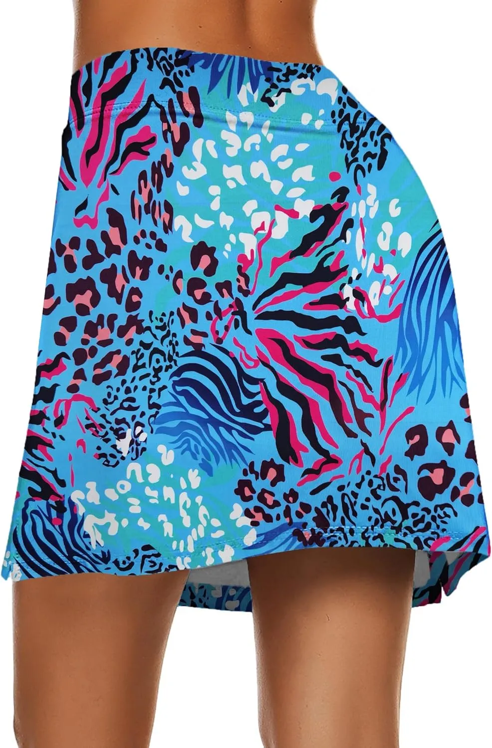 Ekouaer Women's Active Performance Skort Lightweight Skirt for Running Tennis Golf Workout Sports