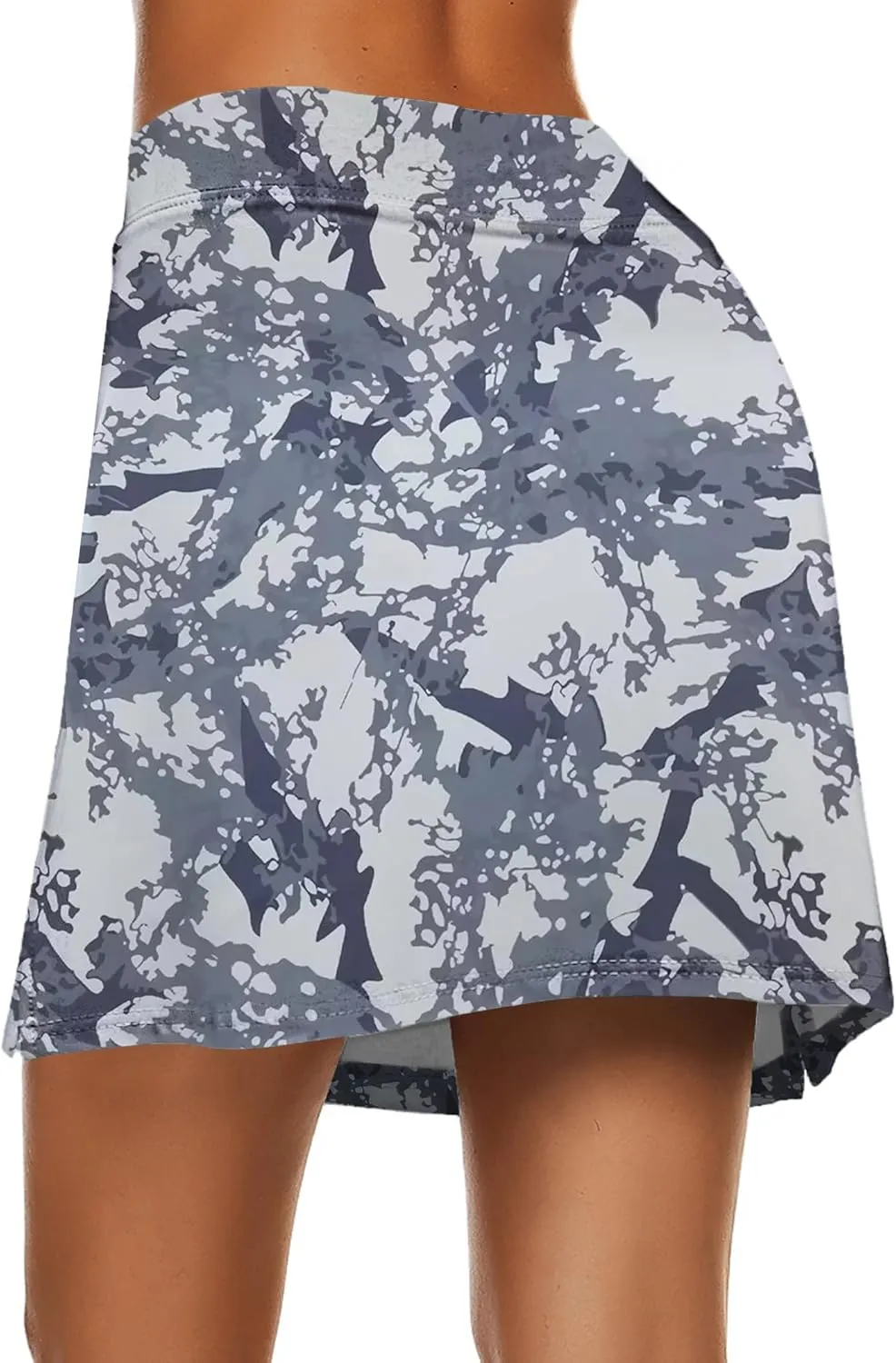 Ekouaer Women's Active Performance Skort Lightweight Skirt for Running Tennis Golf Workout Sports
