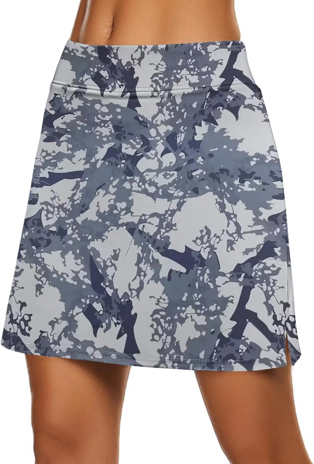 Ekouaer Women's Active Performance Skort Lightweight Skirt for Running Tennis Golf Workout Sports