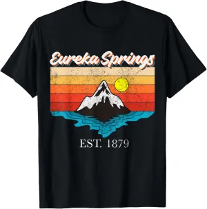Eureka Springs Home Town Vintage Sunset USA Vacation T-Shirt