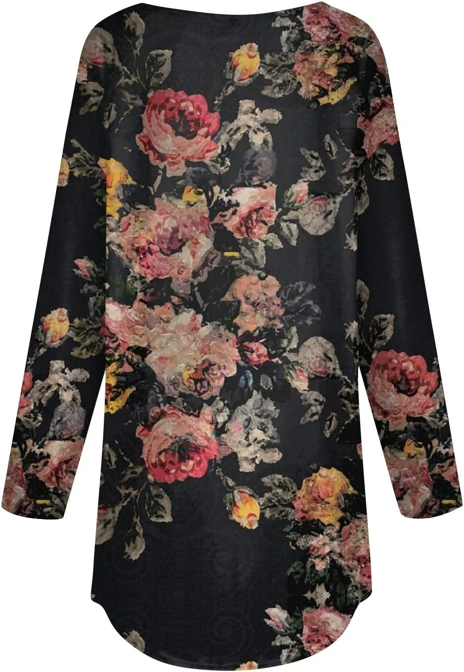 Fall Tops for Women Long Sleeve Round Neck Shirts Basic Tee Casual Top Fall Trendy Tunic Outfits Fitted T Shirts
