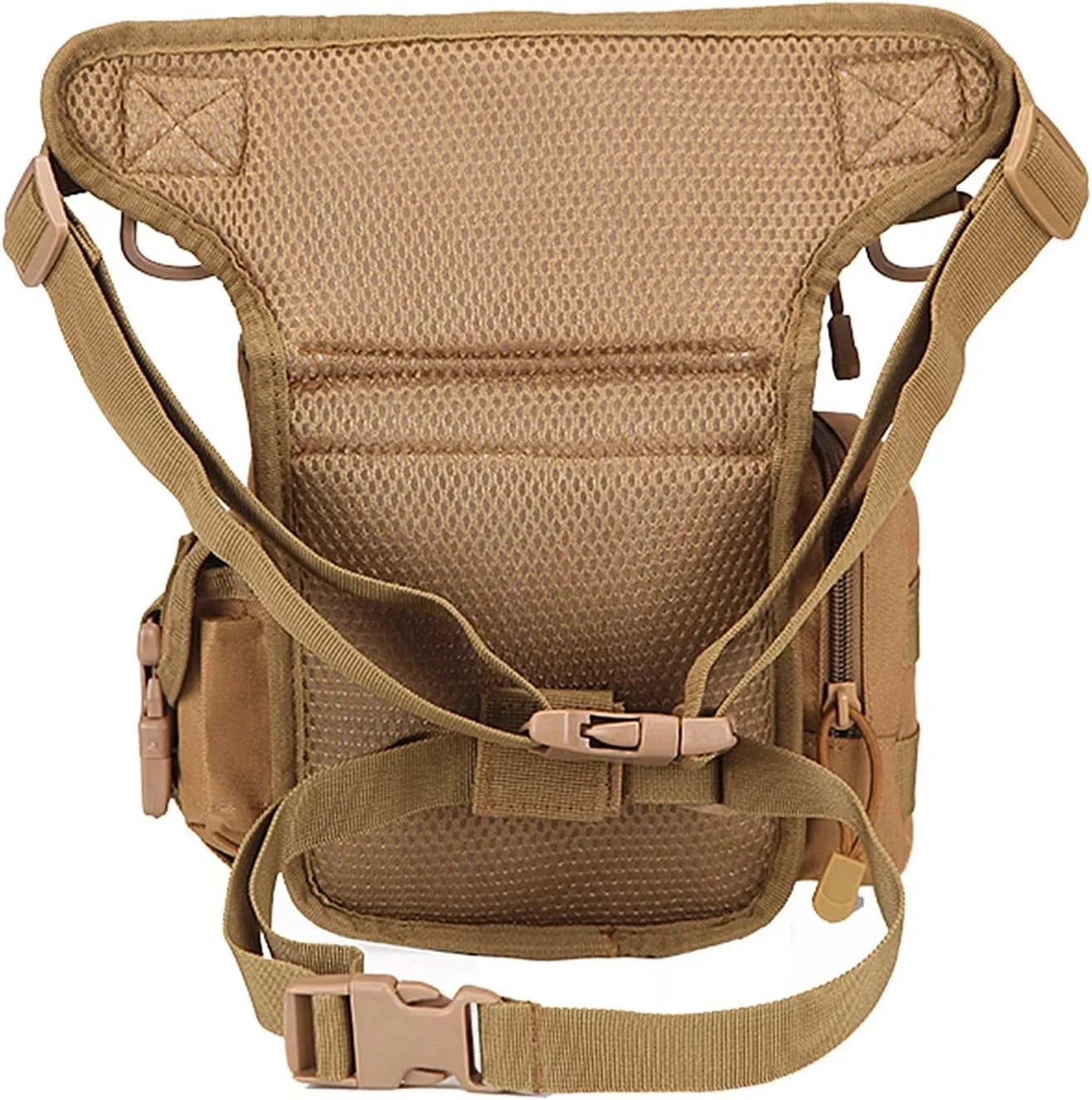 Fanny Pack With Water Bottle Holder, Hiking Gear Fishing Waist Bag Pouch Bag Hiking Fanny Pack for Running Walking Hiking Hydration Belt (Type Two)