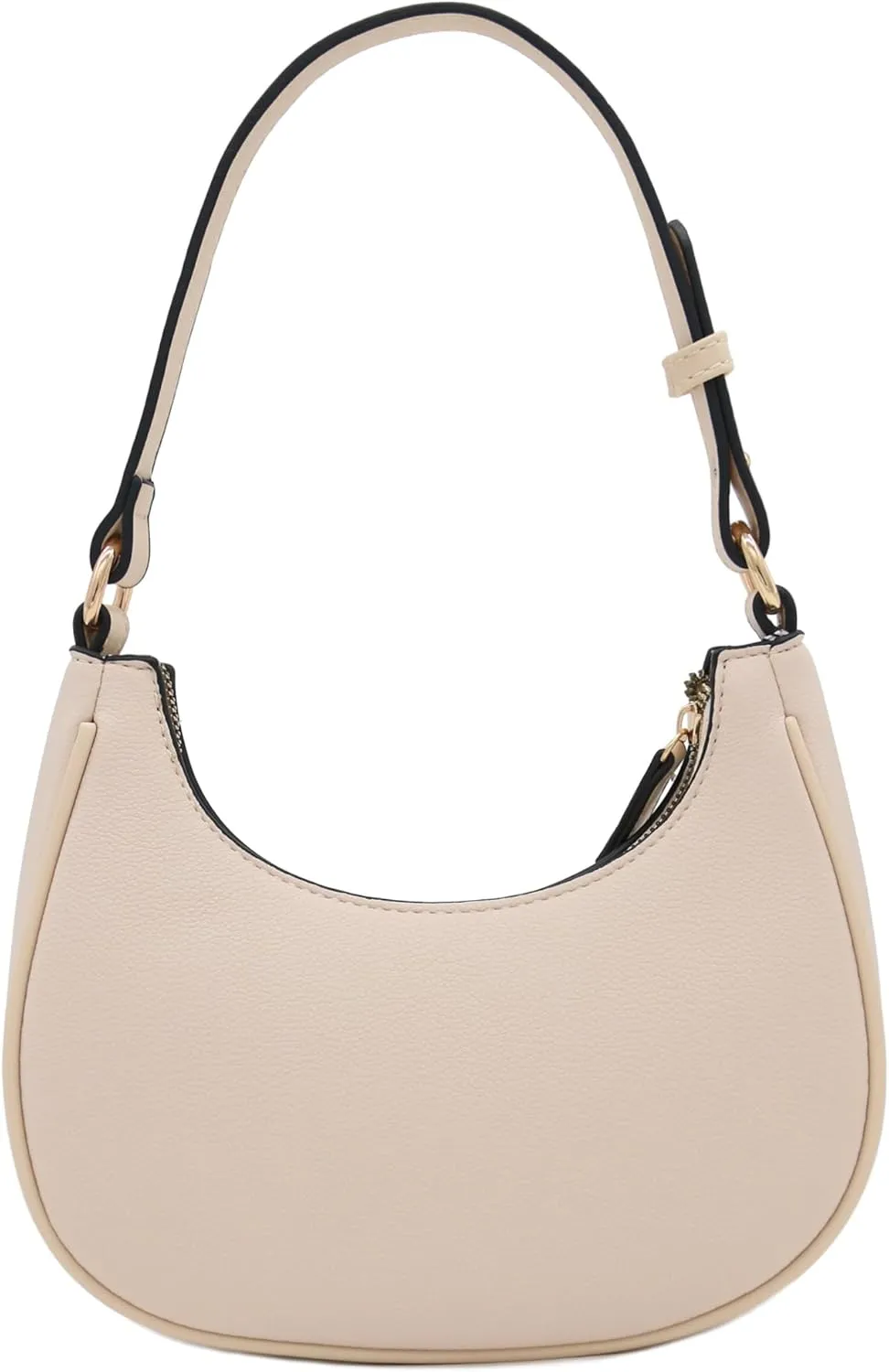 FashionPuzzle Small Crescent Shoulder Bag Underarm Purse