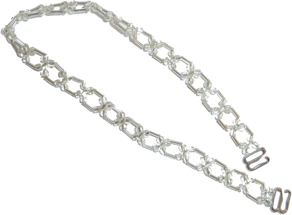 FLOWER CHAIN BEADED STRAPS