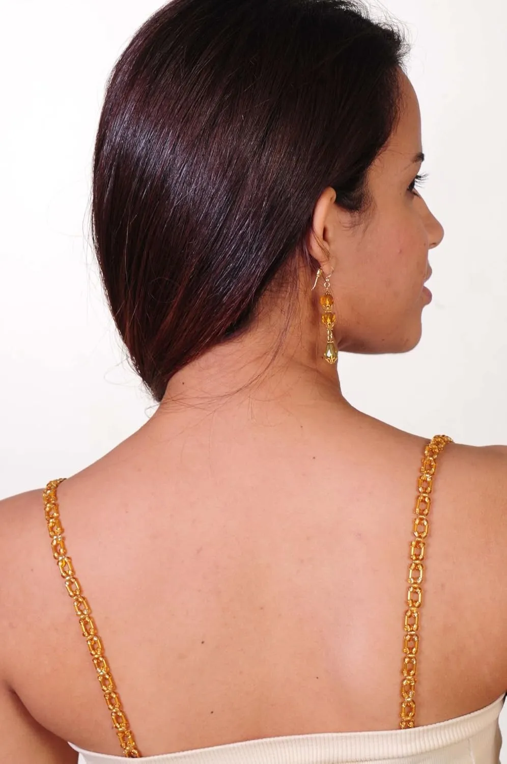 FLOWER CHAIN BEADED STRAPS