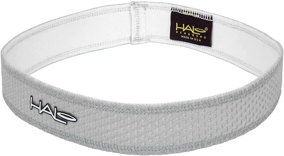 Halo Headband Sweatband Slim, 1-inch Black Air