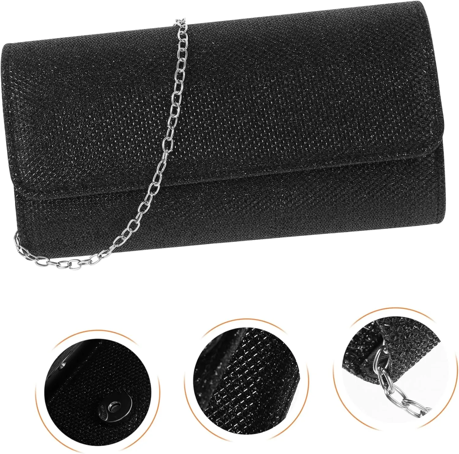 Handbag Women Evening Bag Purse for Women Purse with Chain Strap Evening Bag with Chain Strap Evening