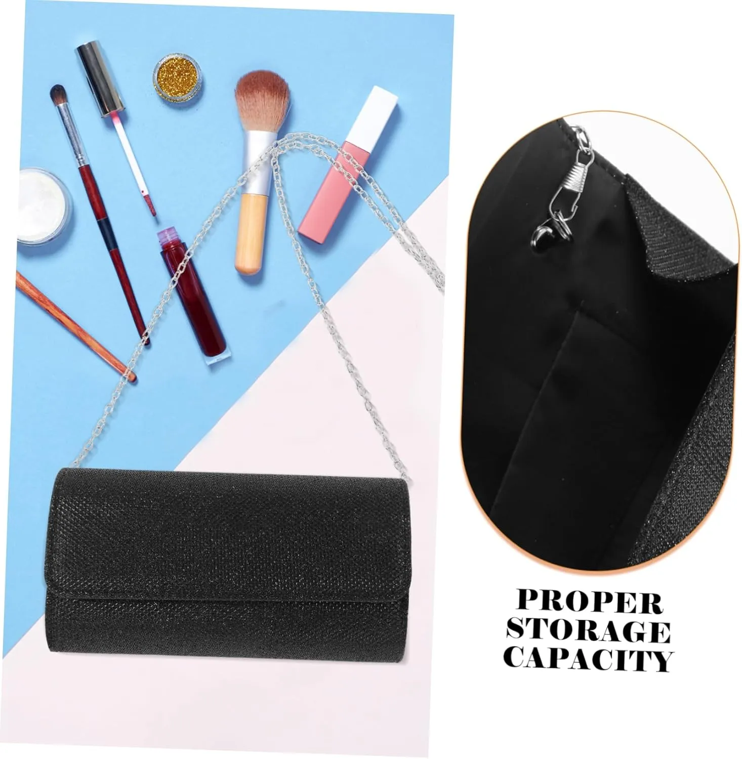 Handbag Women Evening Bag Purse for Women Purse with Chain Strap Evening Bag with Chain Strap Evening