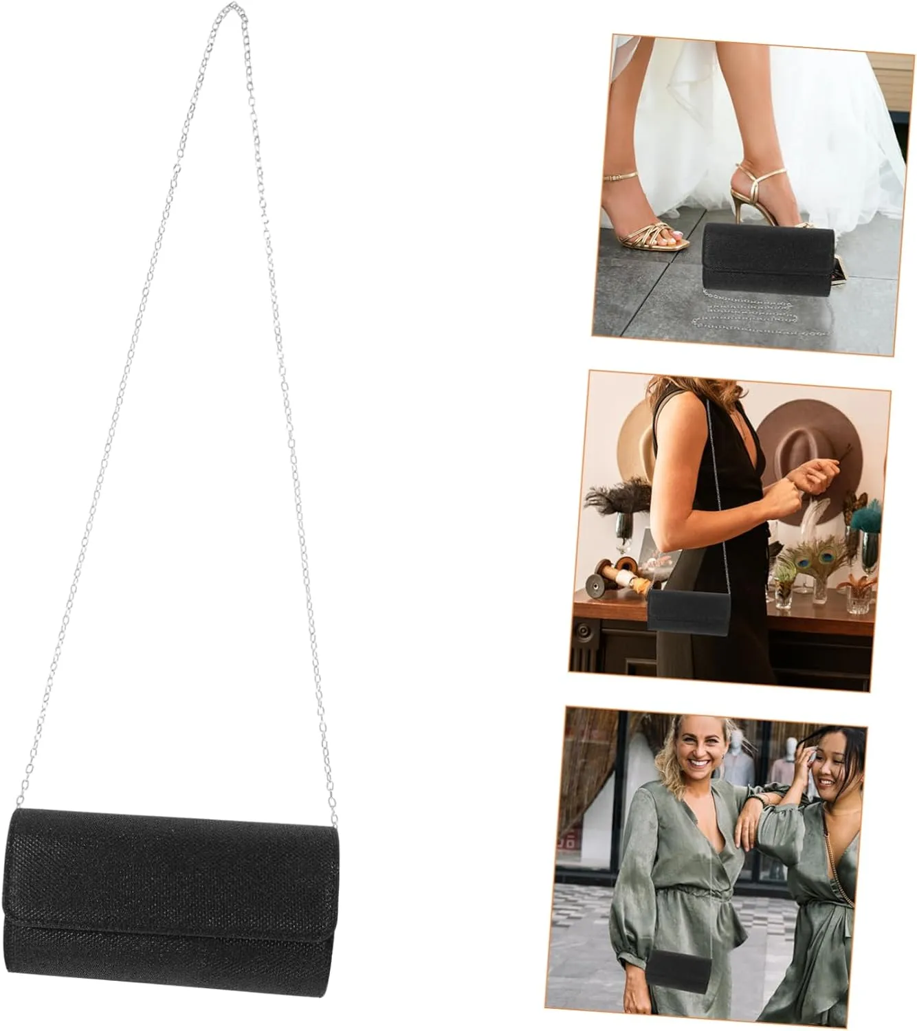 Handbag Women Evening Bag Purse for Women Purse with Chain Strap Evening Bag with Chain Strap Evening