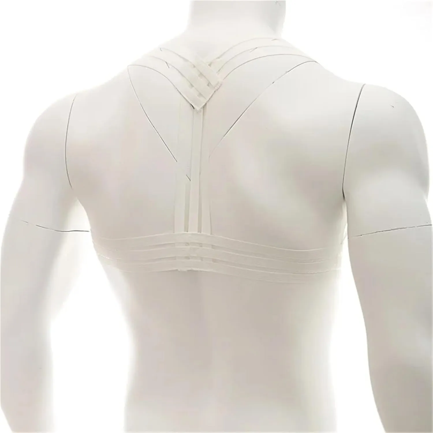 Harness Shoulder Body Chest Straps Lingerie Muscle Elastic Harness Halter Neck Straps