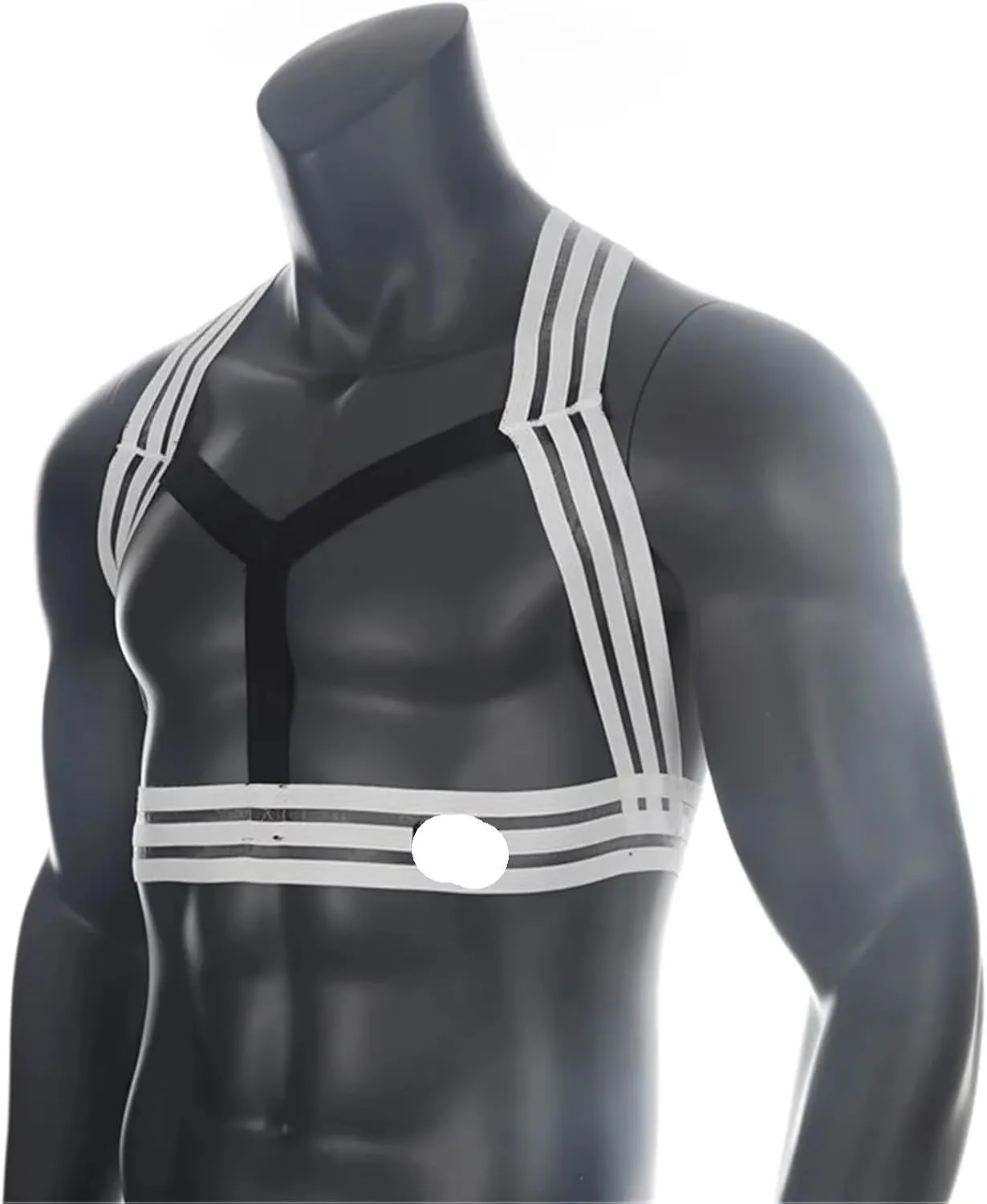 Harness Shoulder Body Chest Straps Lingerie Muscle Elastic Harness Halter Neck Straps