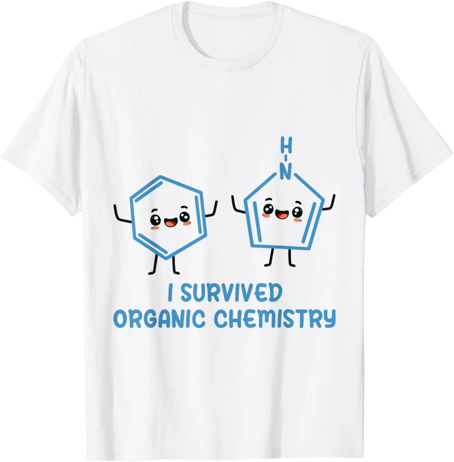 I Survived Organic Chemistry Funny Chemistry Pre-Med Major T-Shirt