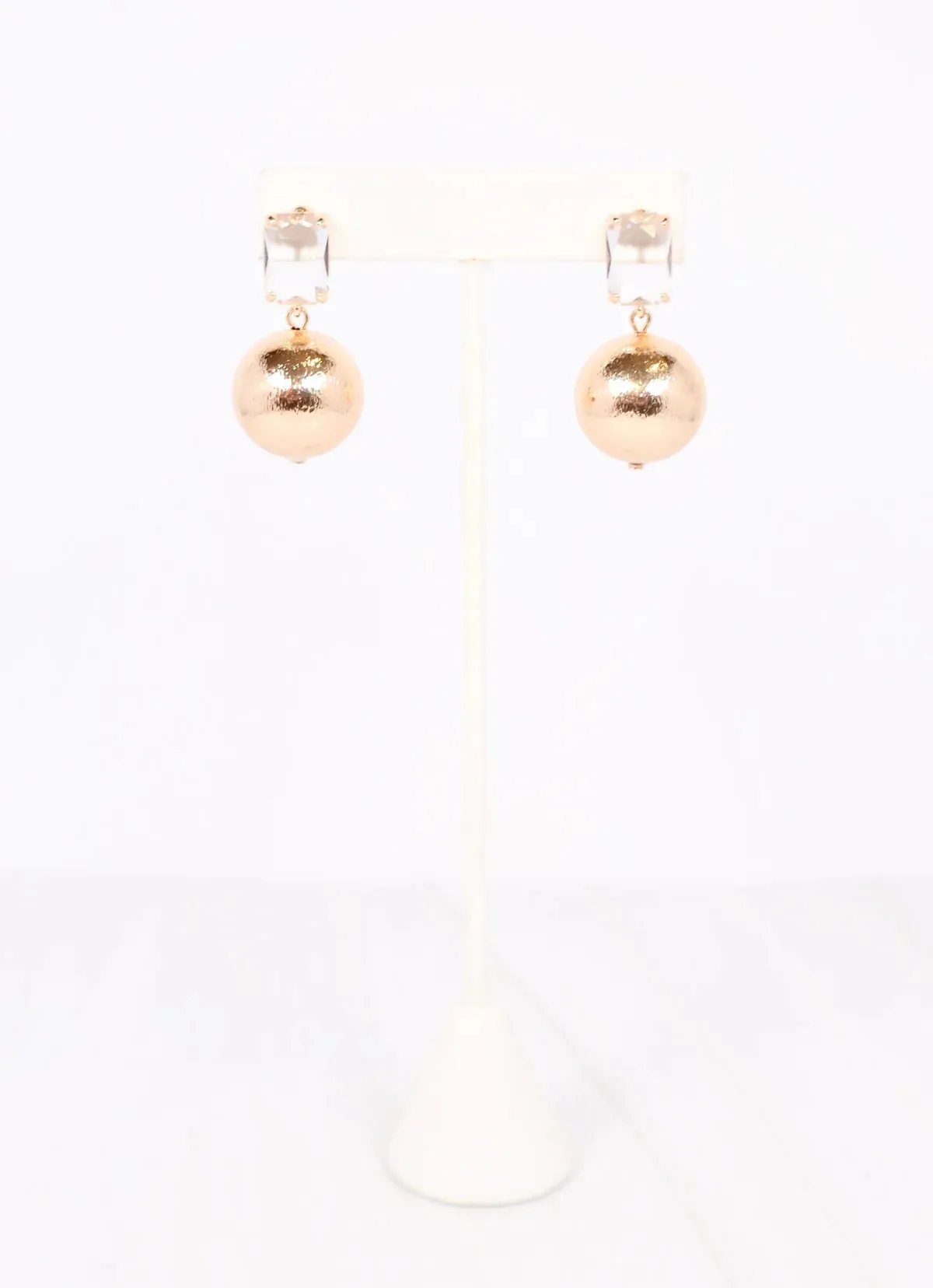Kings Stone Drop Earring