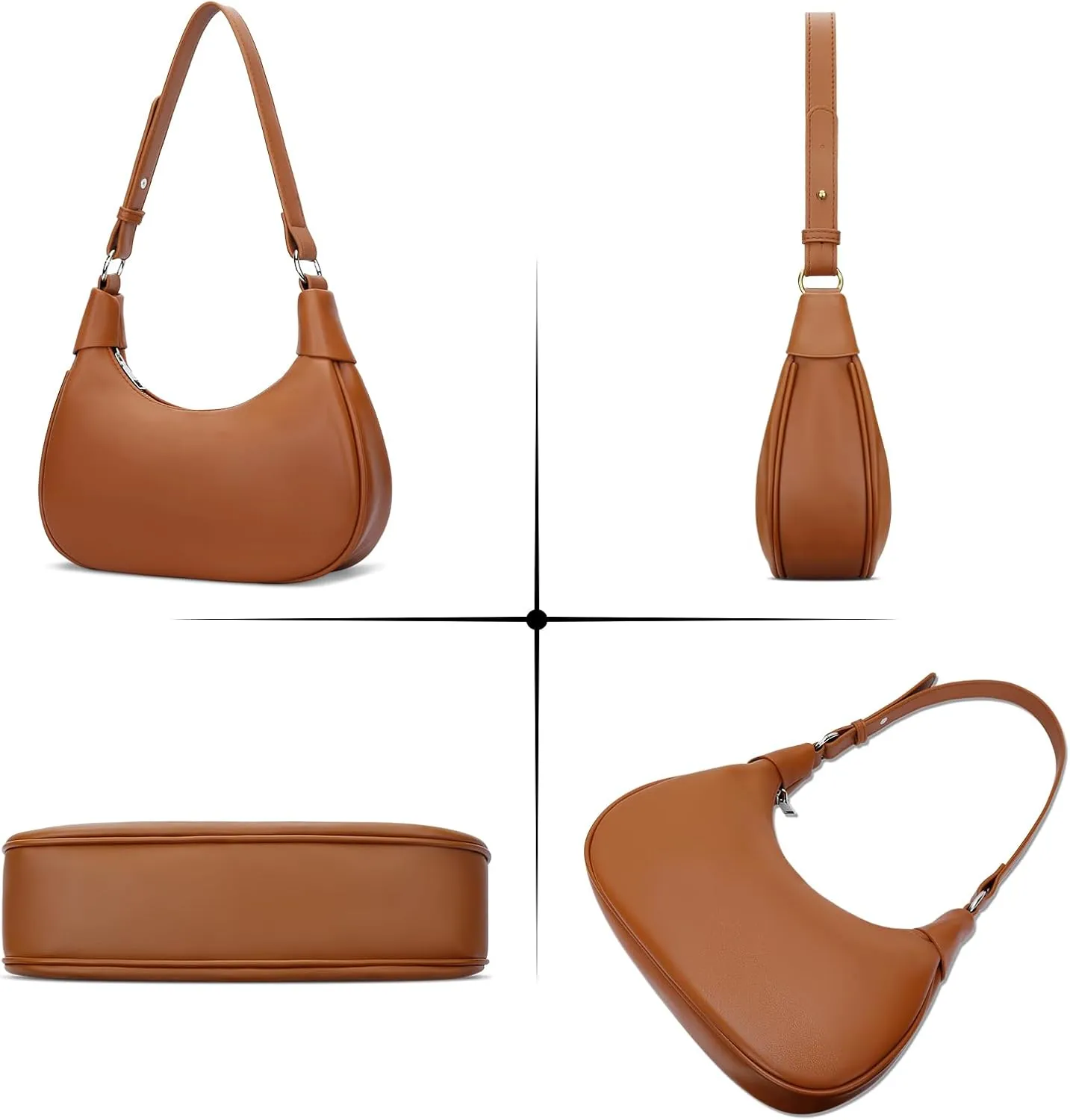 KKXIU Shoulder Bag for Women Cute Hobo Purses and Handbags Retro Clutch Underarm Purse