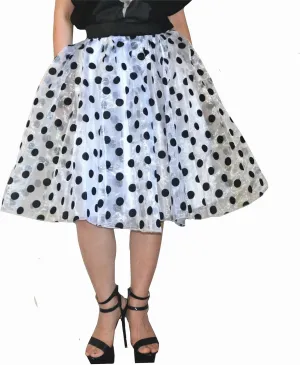 Lady's Organza Princess Skirt Bowknot A Line Pleated Midi/Knee Length Tutu Party Skirts