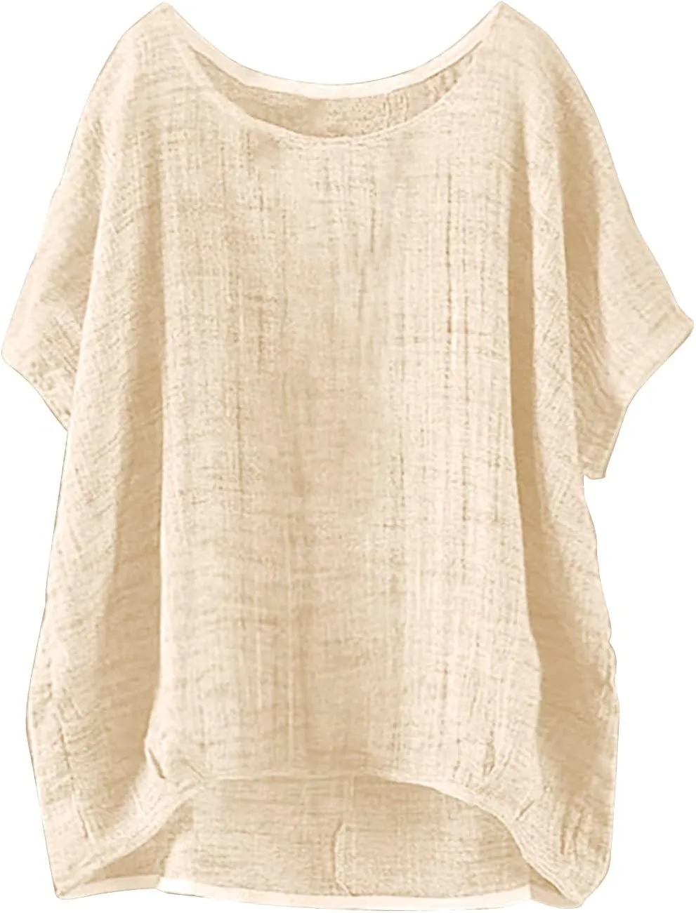 LCMTWX Long Sleeve Summer Shirt Linen Blouses for Women Imitation Silk Long Sleeved Shirt Spring and Summer New European