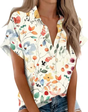 Linen Outfits Women White Linen Shirt Women Down Blouses Tops Long Sleeve Shirt for with Front Pocket Tops Long Sleeve