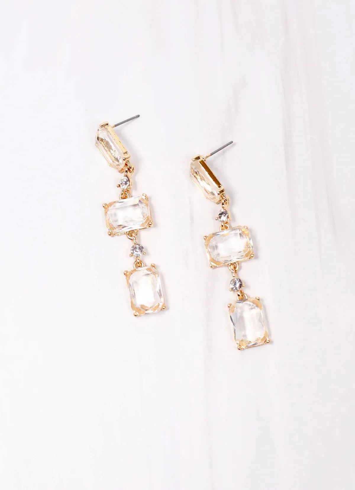 Minden Stone Drop Earring