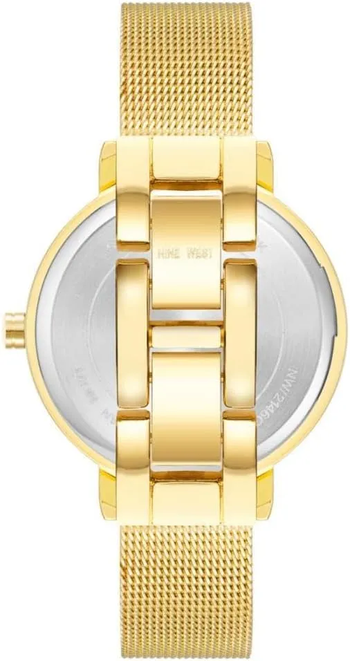 Nine West Women's Mesh Bracelet Watch