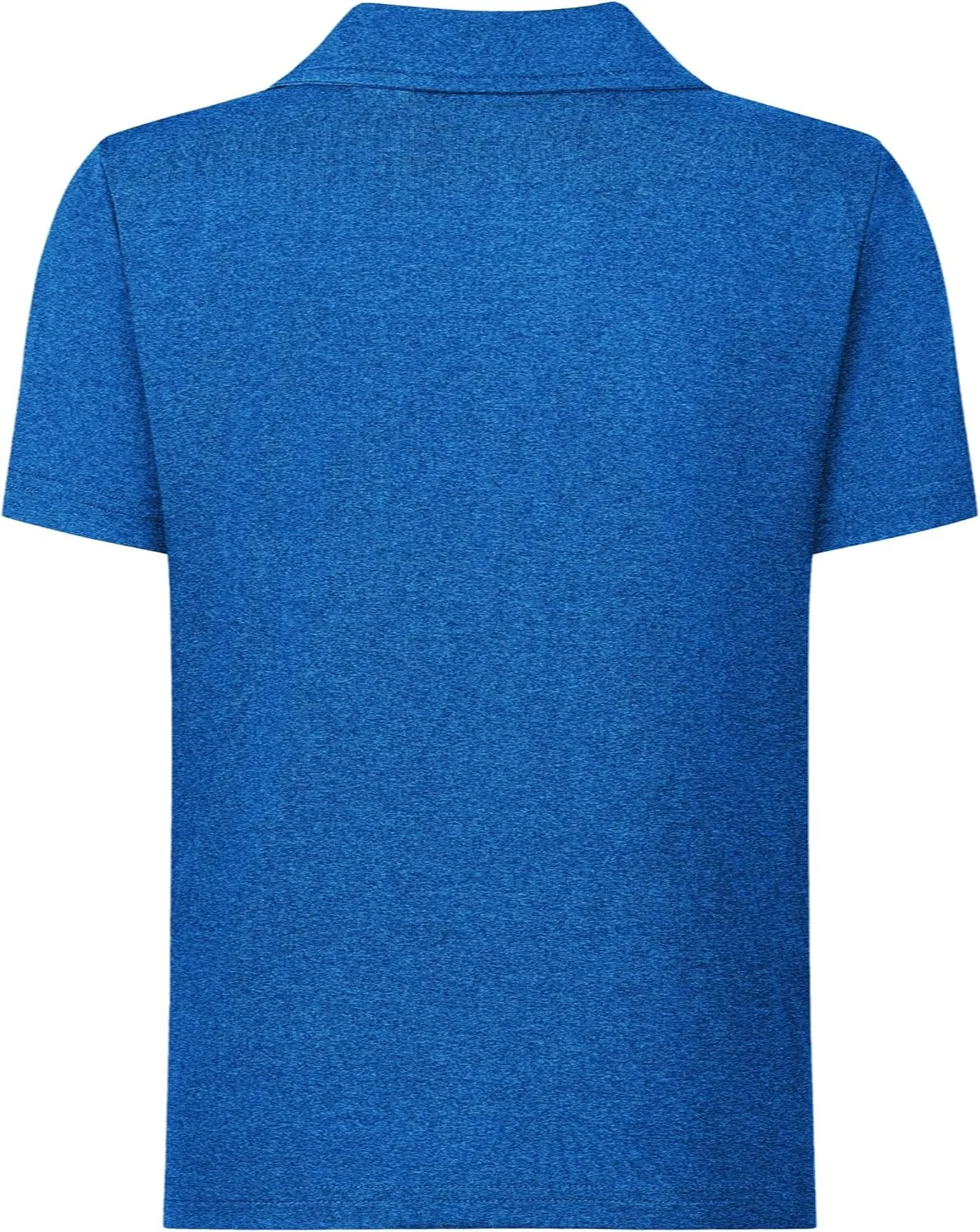 QBK Boys' Active Performance Golf Polo Shirts Kids Dry Fit School Uniform for Toddler to Youth