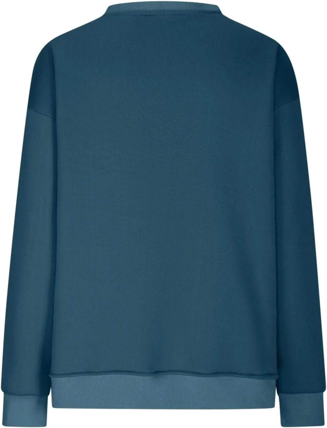 SHOPESSA Oversized Sweatshirt for Women Fall Outfits Crewneck Pullover with Pockets Sweatshirt with Slit Sides