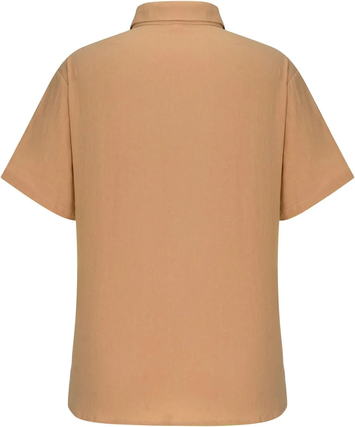 Short Sleeve Button Down Shirt for Men Casual Collared Linen Shirts Vacation Beach Outfits Textured Shirts