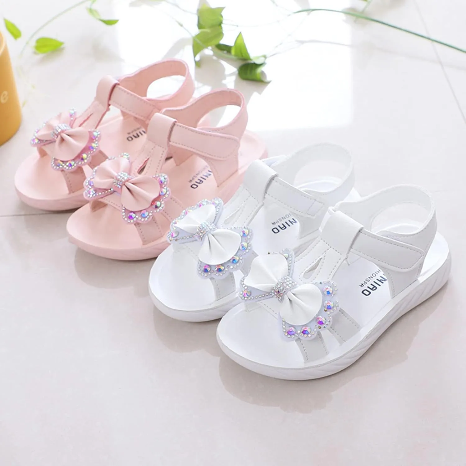Slide Sandal Children Shoes Summer Sandals Fashion Little Girls Soft Soles Children Shoes Dress up Sandals for Girls