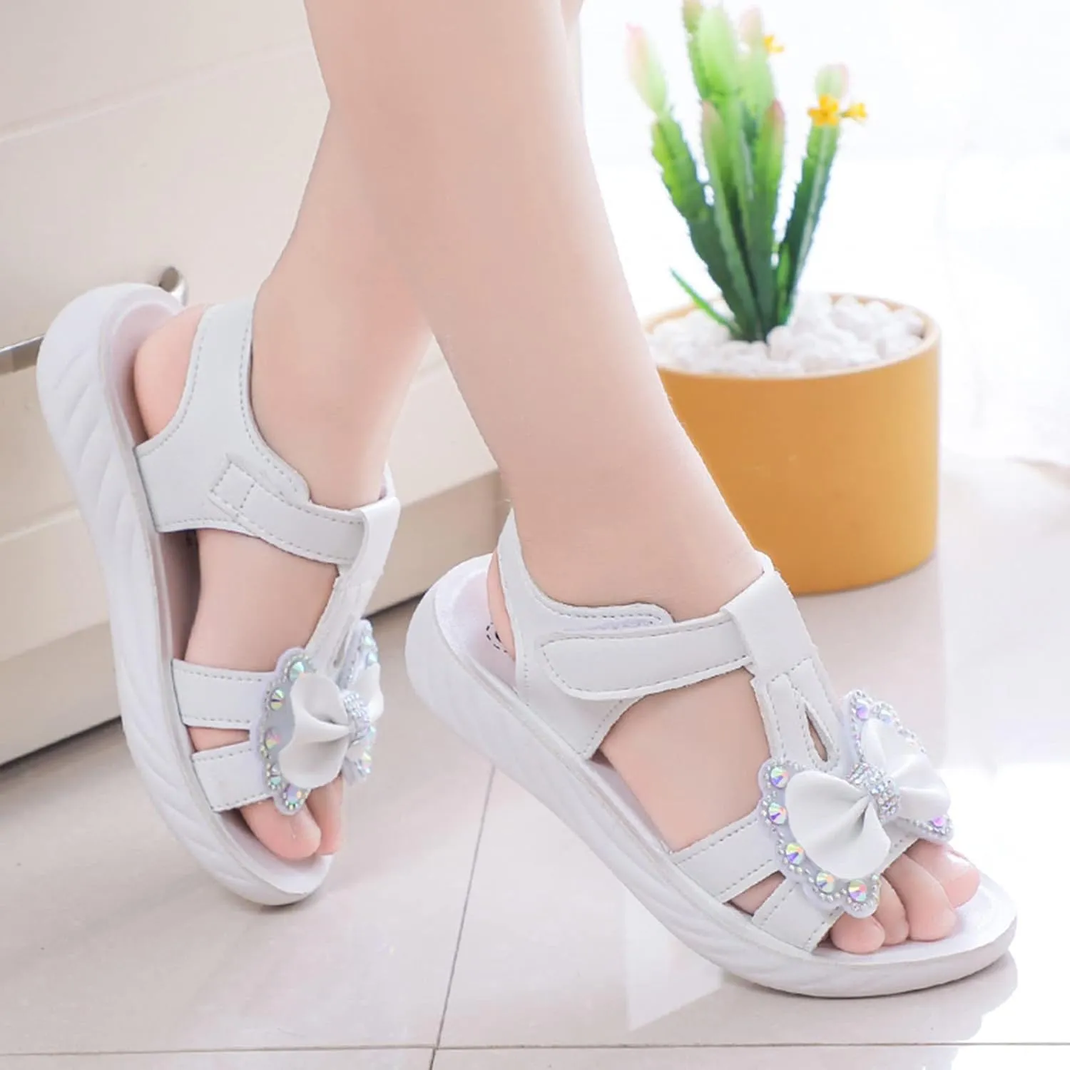 Slide Sandal Children Shoes Summer Sandals Fashion Little Girls Soft Soles Children Shoes Dress up Sandals for Girls