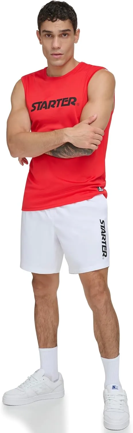 Starter Men's Quick Dry Sleeveless Lightweight UPF Active Top