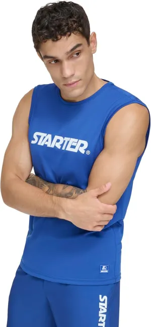 Starter Men's Quick Dry Sleeveless Lightweight UPF Active Top