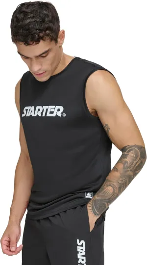Starter Men's Quick Dry Sleeveless Lightweight UPF Active Top