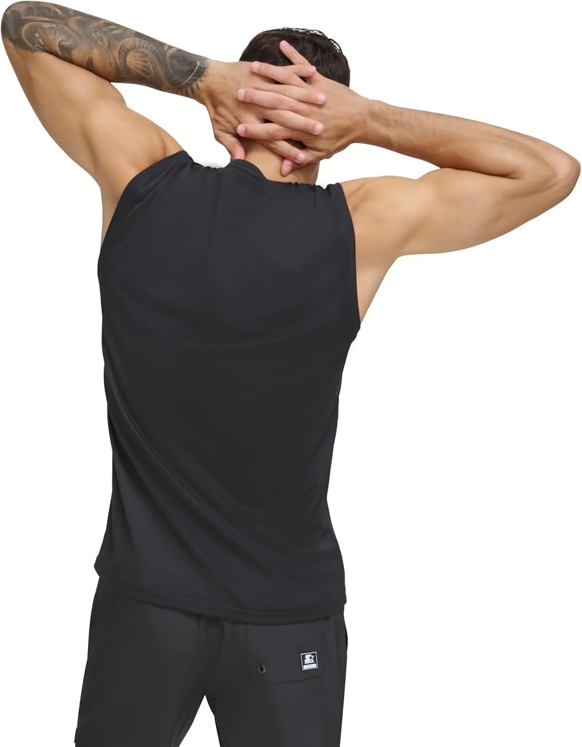 Starter Men's Quick Dry Sleeveless Lightweight UPF Active Top