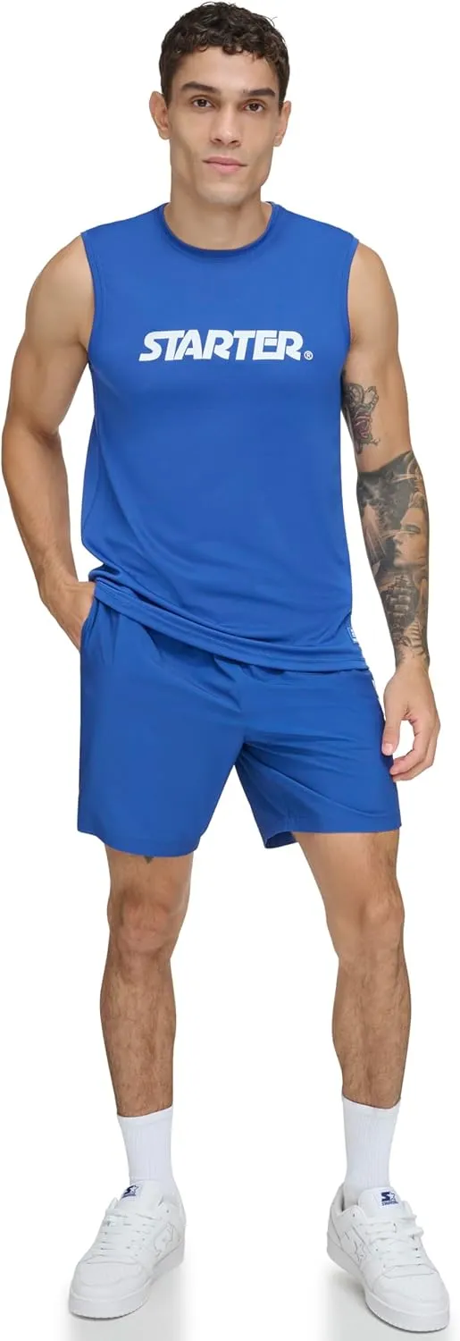 Starter Men's Quick Dry Sleeveless Lightweight UPF Active Top